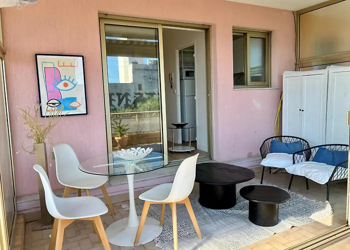 - Plages - Parking Prive - Terrasse Vue Lejlighed Juan-les-Pins